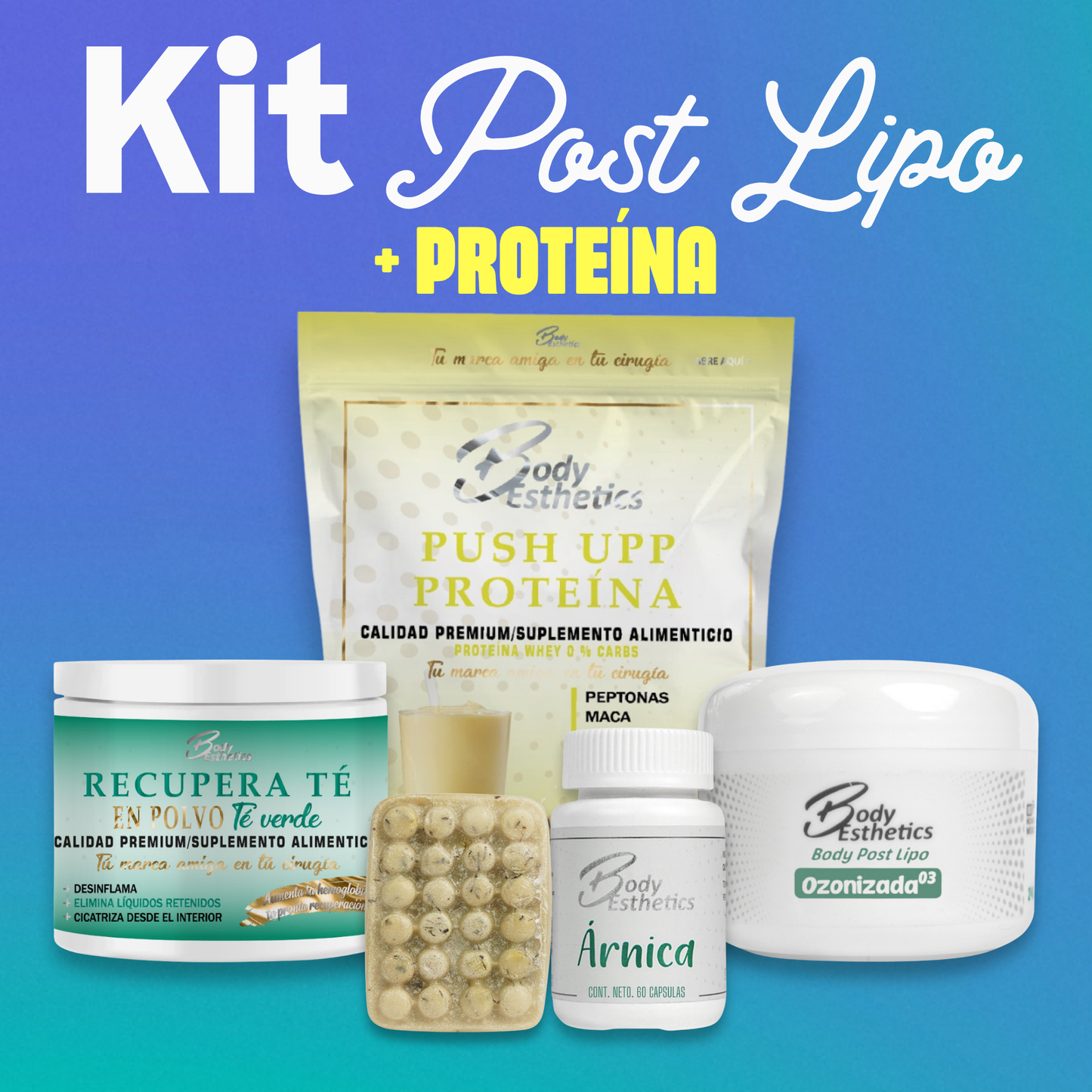 Kit Post Lipo + Proteína
