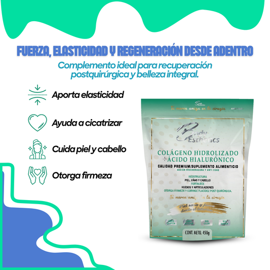 Colágeno Hidrolizado + Ácido Hialurónico