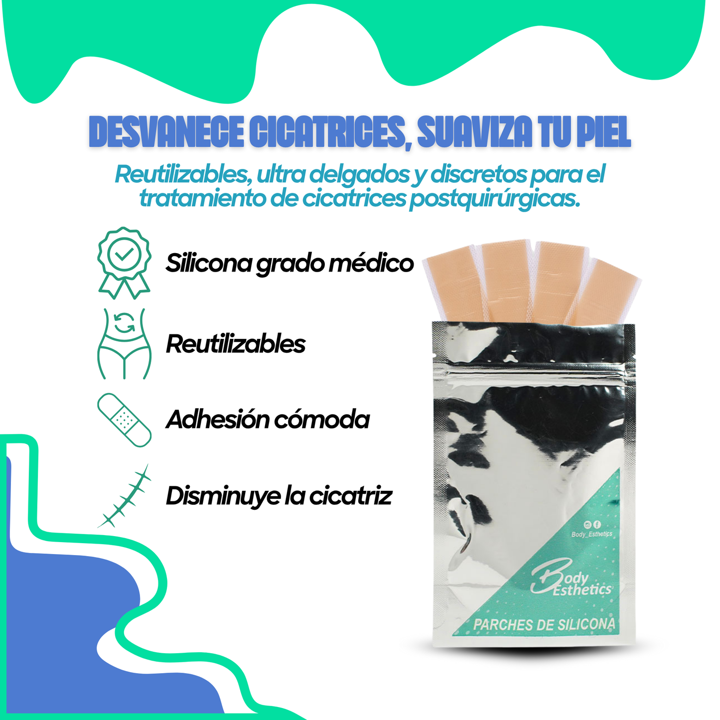 Parches de Silicona