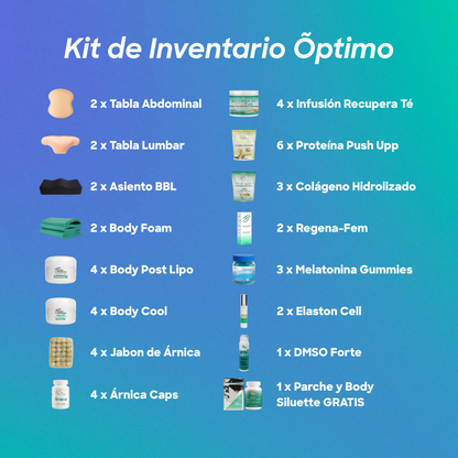 KIT DE INVENTARIO ÓPTIMO PARA PROFESIONALES | Solución de Alto Volumen y Stock Asegurado