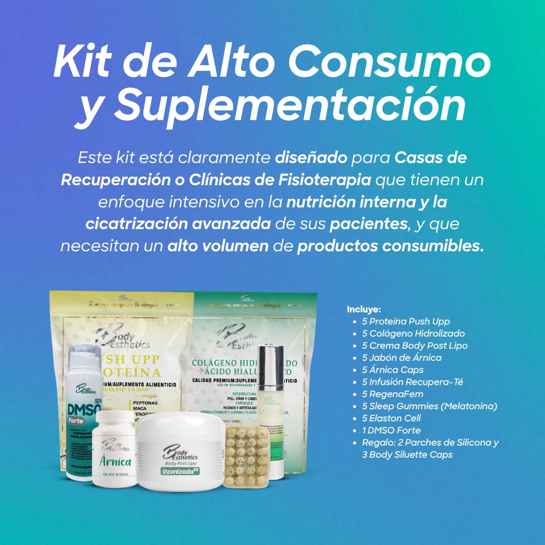 KIT DE ALTO CONSUMO Y SUPLEMENTACIÓN | Reabastecimiento Masivo y Foco en la Regeneración Celular
